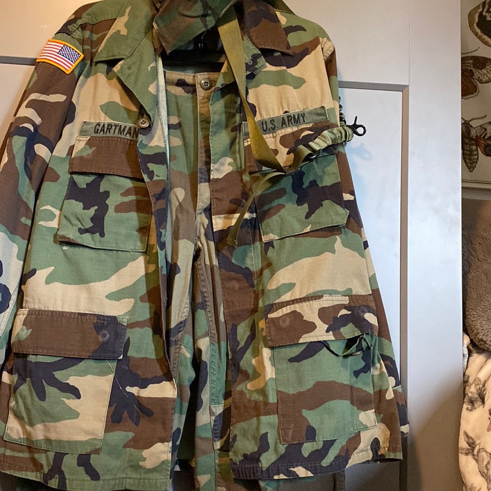 Paintball Air Soft Camouflage outfit with accessories bundle